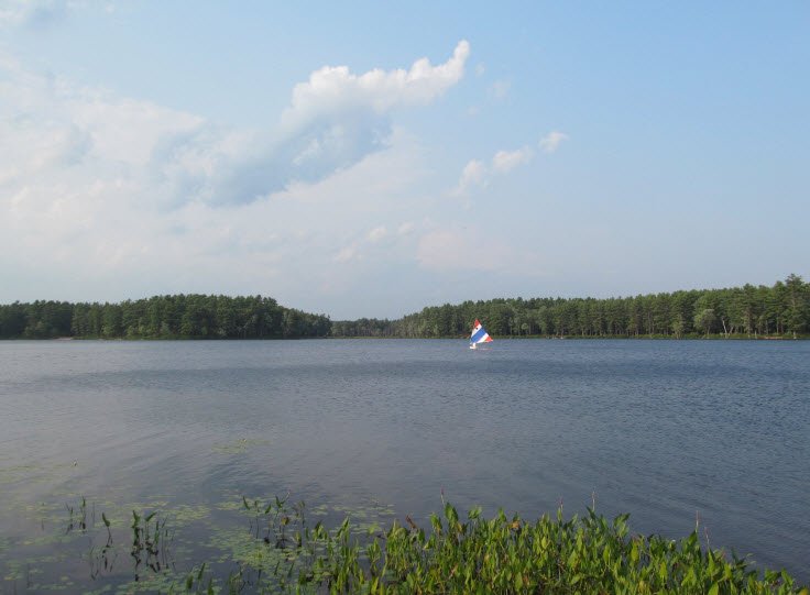 Lake Dennison Recreation Area, Massachusetts, USA
